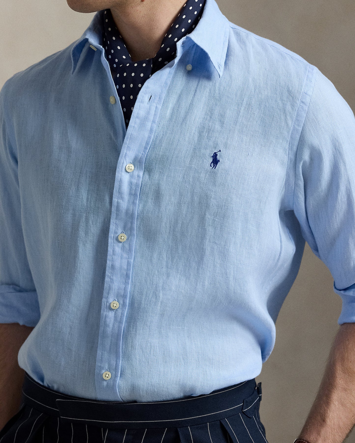 Custom Fit Linen Shirt