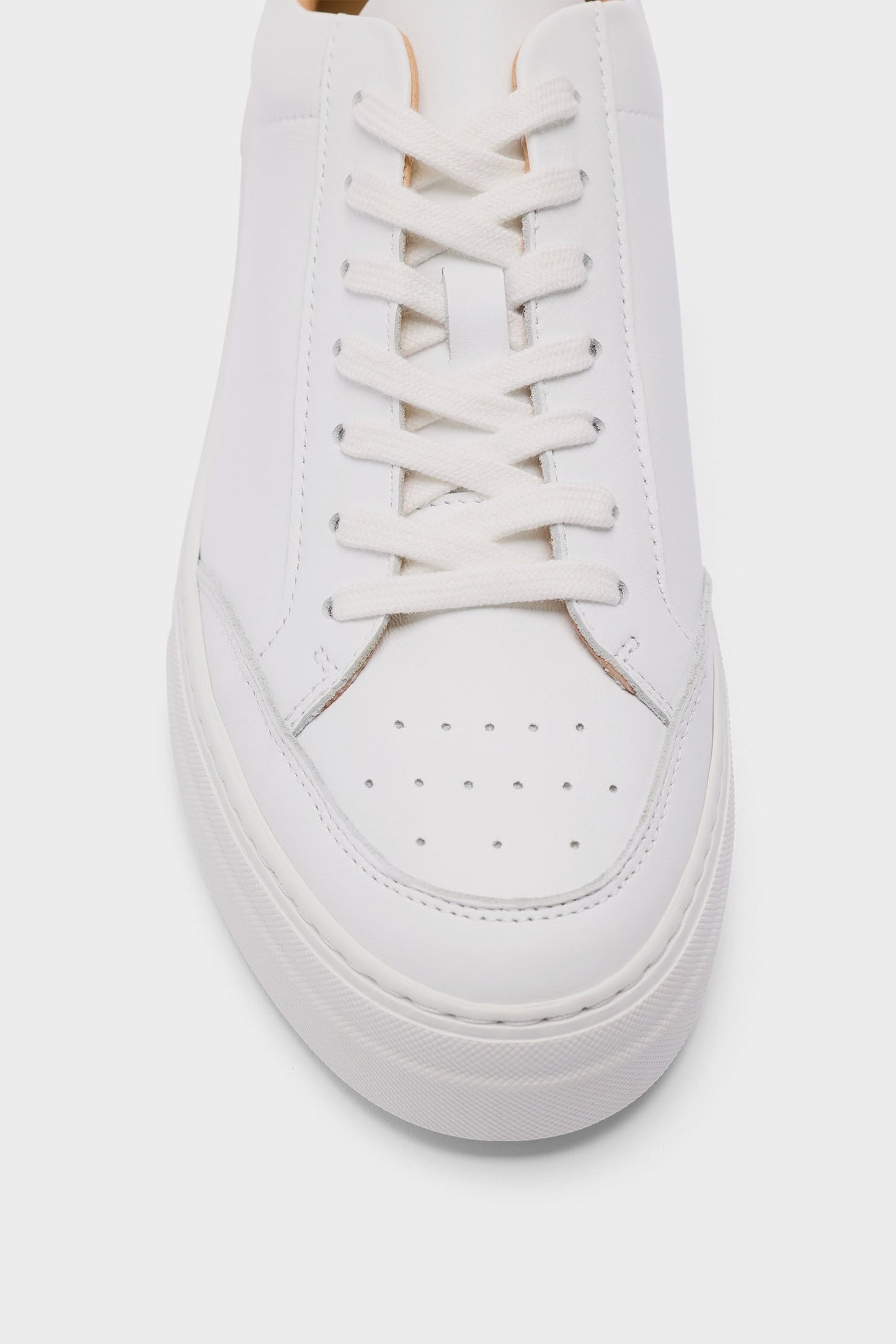 Art Signature Leather Sneaker / White